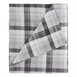 Woolrich Flannel Sheet Set in Grey Plaid King