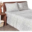 Woolrich Flannel Sheet Set in Grey Moose Cal King