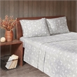 Woolrich Flannel Sheet Set in Grey Moose King