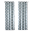 SunSmart Blakesly Printed Ikat Blackout Panel in Aqua