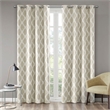 SunSmart Blakesly Printed Ikat Blackout Panel in Taupe