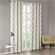 SunSmart Blakesly Printed Ikat Blackout Panel in Taupe