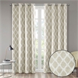 SunSmart Blakesly Printed Ikat Blackout Panel in Taupe