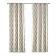 SunSmart Blakesly Printed Ikat Blackout Panel in Taupe