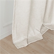 SunSmart Como Tonal Printed Faux Silk Total Blackout Window Panel Pair in Ivory