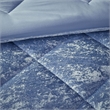 Intelligent Design Felicia Velvet Comforter King/Cal King Set in Blue