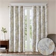 SunSmart Julie Contemporary Fabric Printed Botanical Blackout Panel in Yellow