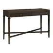 Olliix Kenna Fluted 2-Drawer Storage Solid Wood Console Table in Coffee