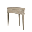 Martha Stewart Crestview Traditional Wood Storage Console Table in Wheat