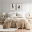 Intelligent Design Brielle 3-Pc Fabric King/Cal King Comforter Mini Set in Ivory