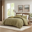Olliix Woolrich Lyon King/Cal King Comforter Mini Set Cotton in Green