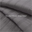 Olliix Super Listing Logan Twin/Twin XL Comforter Set Polyester in Charcoal