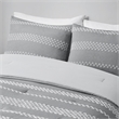 Olliix Madison Park Drew King/Cal King Comforter Set Polyester in Gray