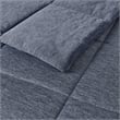 Olliix Urban Habitat Comfort Cool Jersey Knit Twin/Twin XL Comforter in Navy