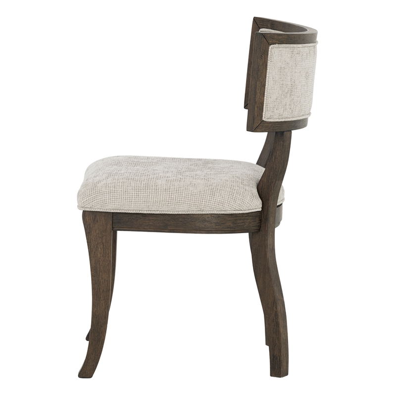 Olliix Madison Park Signature Marie Set of 2 Dining Chair in Beige/Brown