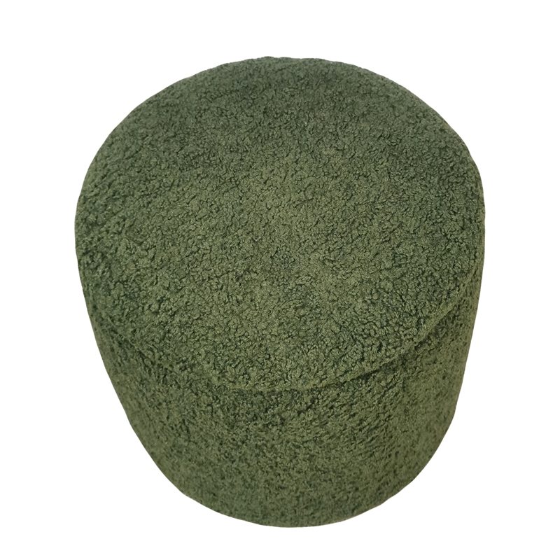 Olliix Chapel Hill Tara Ottoman Wood/Plywood/Fabric in Green