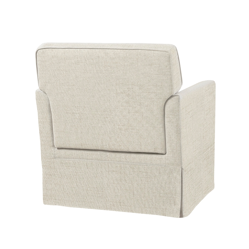 Olliix 510 Design Paula Arm Chair Wood/Plywood/Fabric in Cream