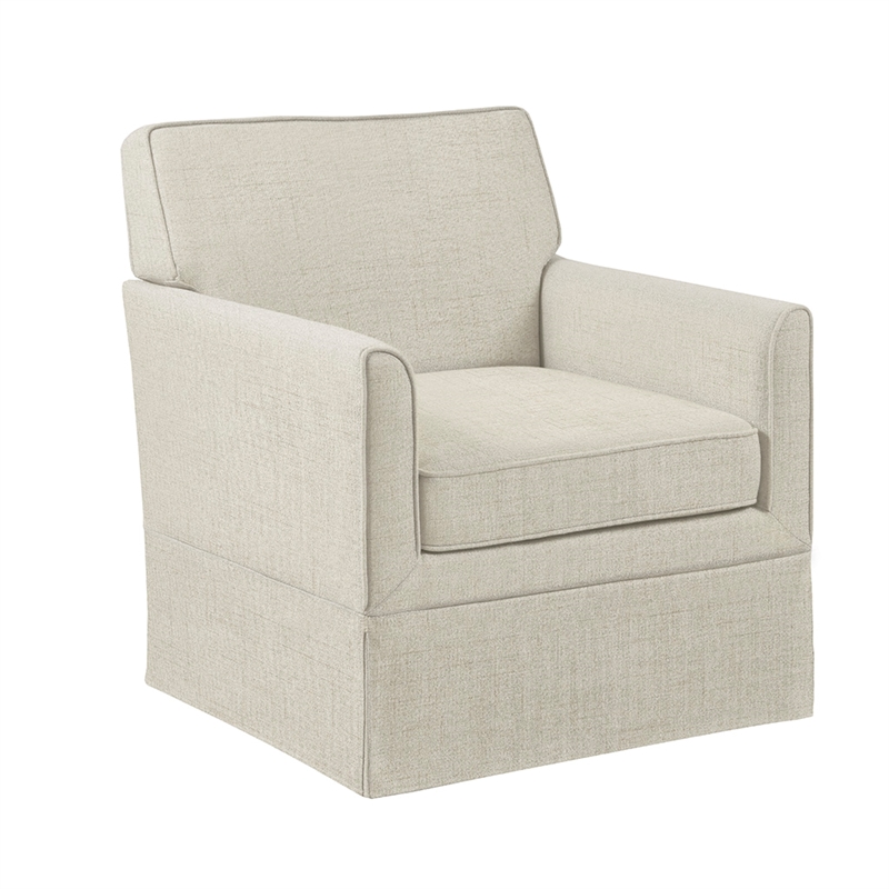 Olliix 510 Design Paula Arm Chair Wood/Plywood/Fabric in Cream