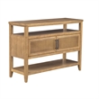 Olliix Martha Stewart Naomi Console Table MDF/Wood in Honey