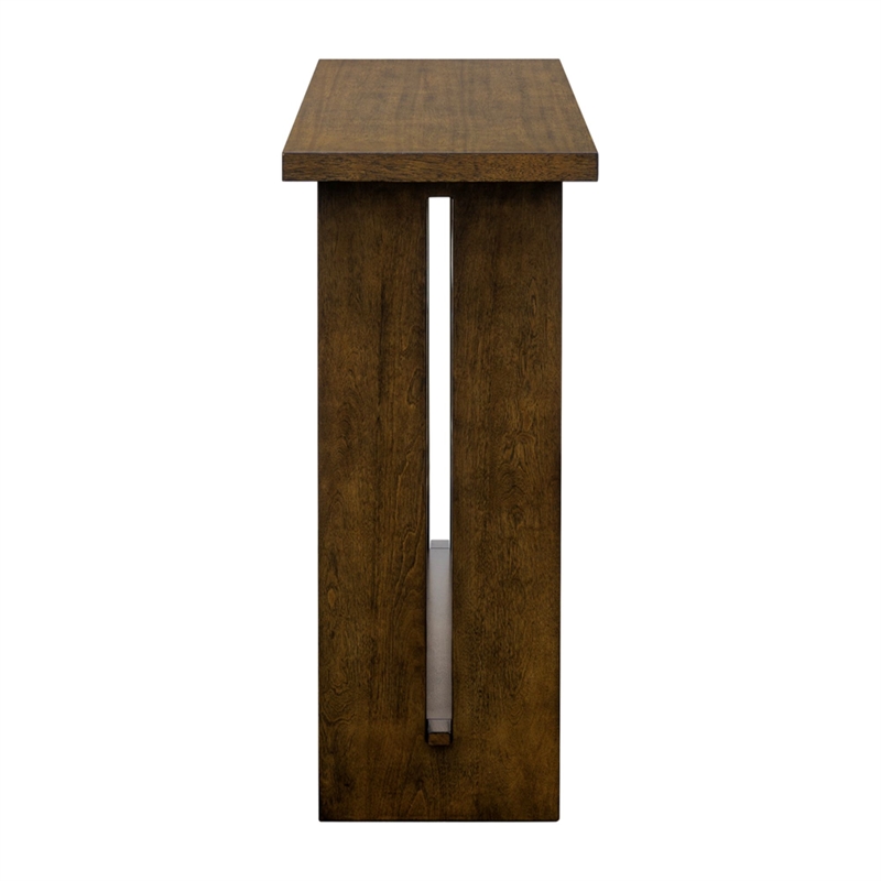 Olliix Martha Stewart Shiloh Console Table MDF/Wood in Brown