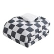 Olliix Intelligent Design Miley Full/Queen Comforter Set in Black/White