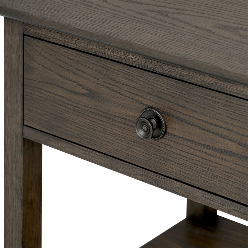 Olliix Madison Park Signature Victoria MDF/Wood Nightstandin Antique Brown