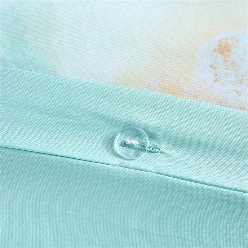Olliix Intelligent Design Cassiopeia King/Cal King Duvet Cover Set in Aqua