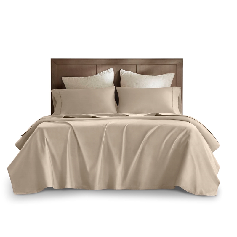 Olliix Harbor House Egyptian Cotton King Sheet Set Cotton in Linen