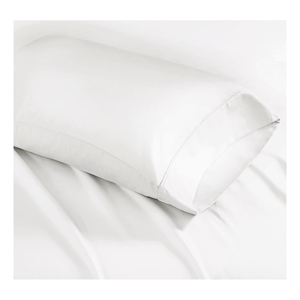 Olliix Madison Park 1500 Thread Count King 2PCS Pillowcases Cotton in White