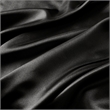 Olliix Madison Park Essentials Satin Twin Sheet Set Polyester in Black