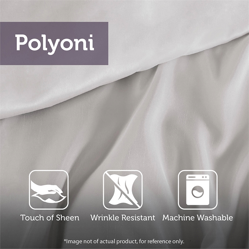 Olliix Madison Park Laurel King Comforter Set Polyester in Plum