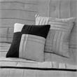 Olliix Madison Park Dune King Comforter Set Polyester in Grey