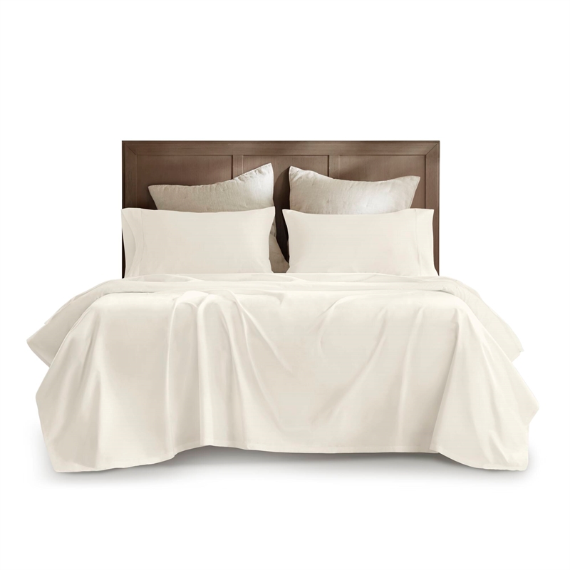 Olliix Harbor House Egyptian Cotton King Sheet Set Cotton in  Off White