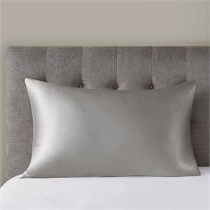 Olliix Madison Park Silk King Pillowcase Mulberry silk in Grey