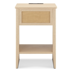 Olliix 510 Design Lennox 15.75&quotW x 15&quotD x 23.75&quotH Coffee Table in Natural