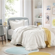 Olliix Comfort Spaces Twin/Twin XL Microfiber Comforter Set in  Ivory