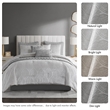 Olliix Madison Park King PolyesterComforter Set in  Grey