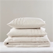 Olliix Comfort Spaces Twin/Twin XL Microfiber Comforter Set in  Neutral