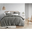Olliix Comfort Spaces King Microfiber Comforter Set in  Grey