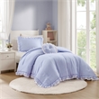 Olliix Intelligent Design Twin/Twin XL Microfiber Comforter Set in  Blue