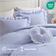 Olliix Intelligent Design Full/Queen Microfiber Comforter Set in  Blue