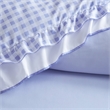 Olliix Intelligent Design Full/Queen Microfiber Comforter Set in  Blue