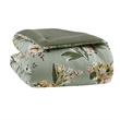 Olliix Madison Park King Cotton Comforter Set in  Green
