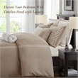 Olliix Madison Park Signature Queen Polyester Comforter Set in  Taupe