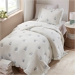 Olliix Intelligent Design Twin/Twin XL Microfiber Quilt Set in  Blue