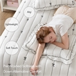 Olliix Intelligent Design Twin/Twin XL Microfiber Quilt Set in  Black