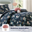 Olliix Intelligent Design Twin/Twin XL Microfiber Comforter Set in  Navy