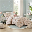 Olliix Intelligent Design Twin/Twin XL Microfiber Comforter Set in  Blush