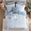 Olliix Madison Park King Polyester Comforter Set in  Blue