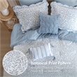 Olliix Madison Park King Polyester Comforter Set in  Blue